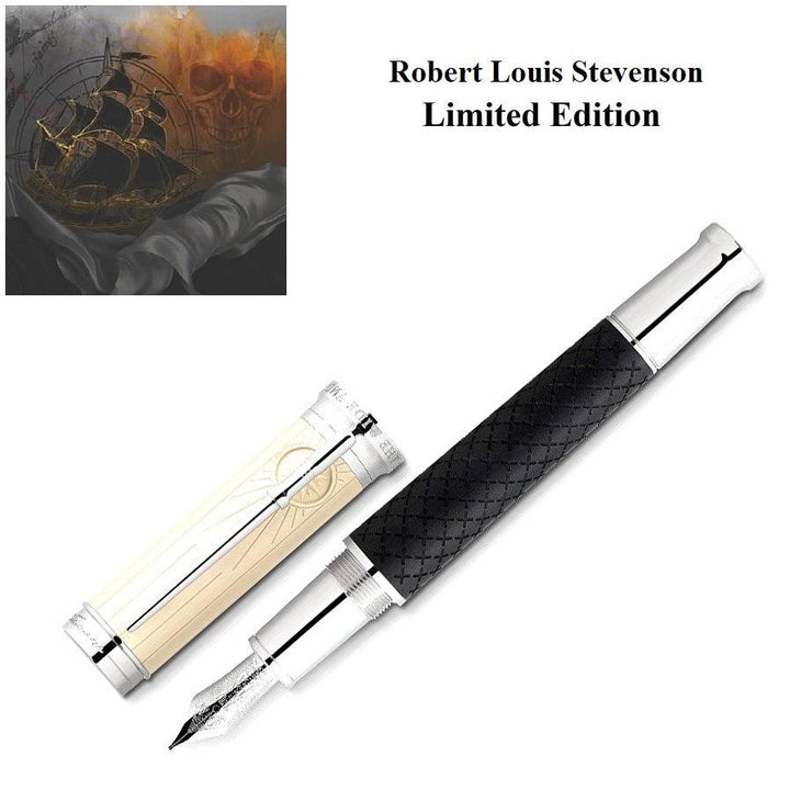 Montblanc stilografica Writers Edition Homage To Robert Loius Stevenson limited edition punta M 129417 - Capodagli 1937