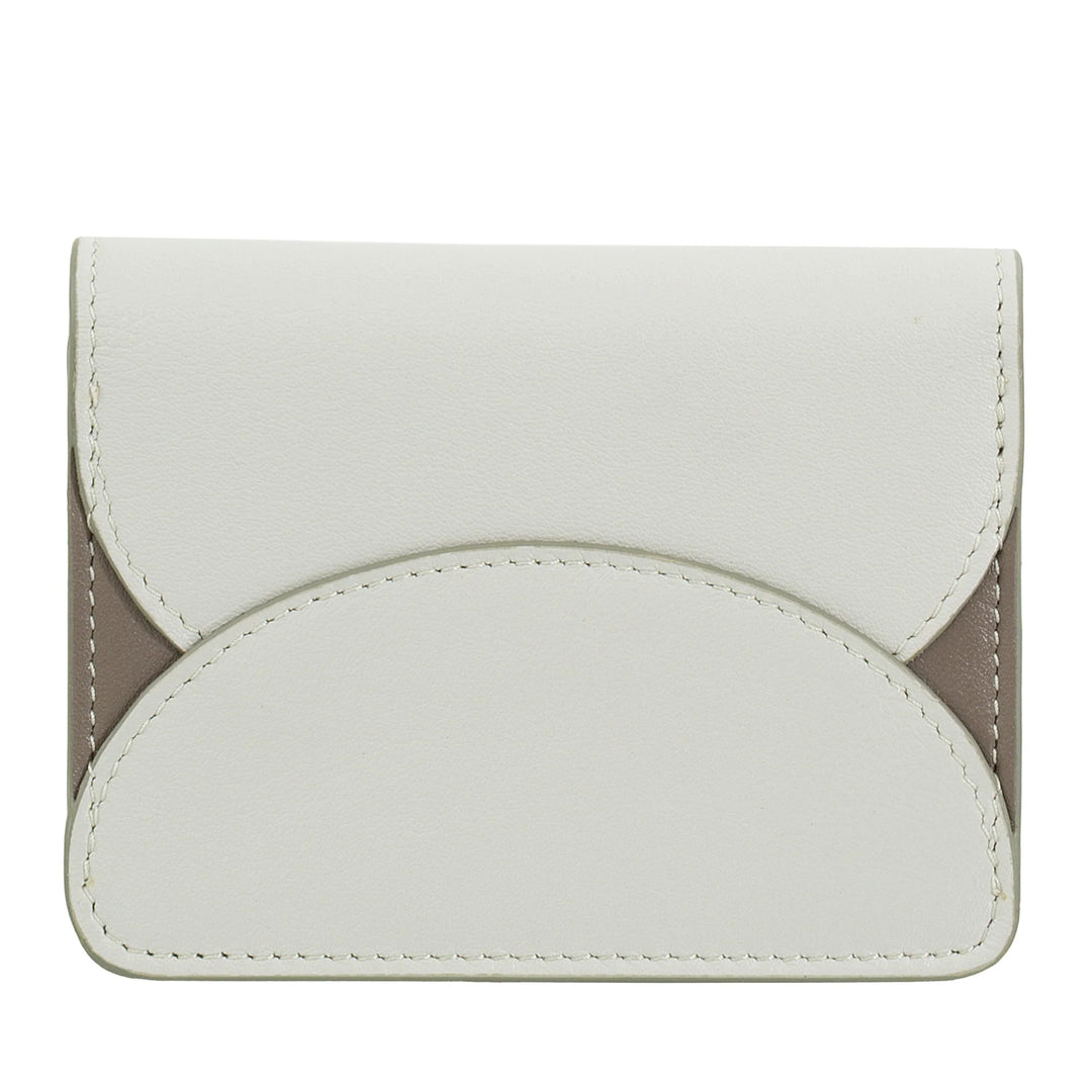 DUDU Compact Leather Accordion Credit Card Holder - Men&