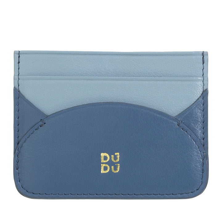 DUDU Schlanker Kreditkartenhalter aus weichem Leder – Kartenhalter, Dokumentenhalter, Taschenplatte, schlankes Design