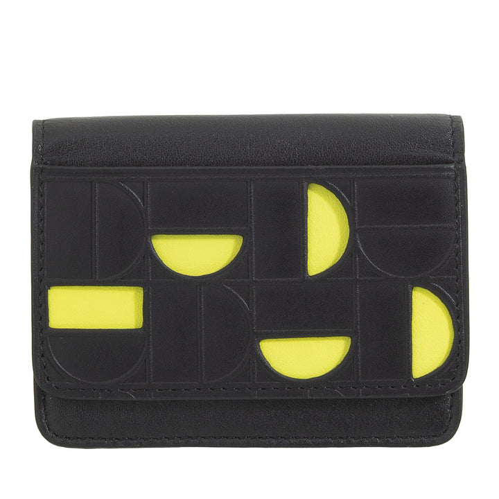 DUDU Accordion Leather Card Holder - Compact Men&
