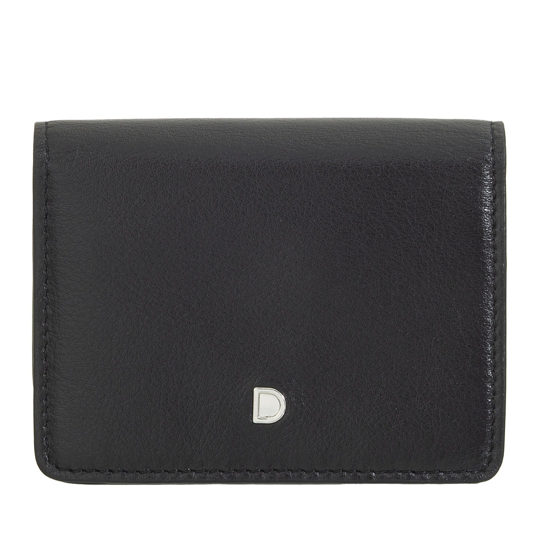 DUDU Accordion Leather Card Holder - Compact Men&