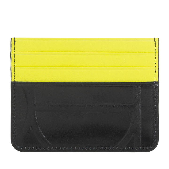 DUDU Printed Leather Credit Card Holder, Compact and Pocket-sized Slim Card Holder - Lightweight, Elegant and Functional, Perfect for Pocket or Bag