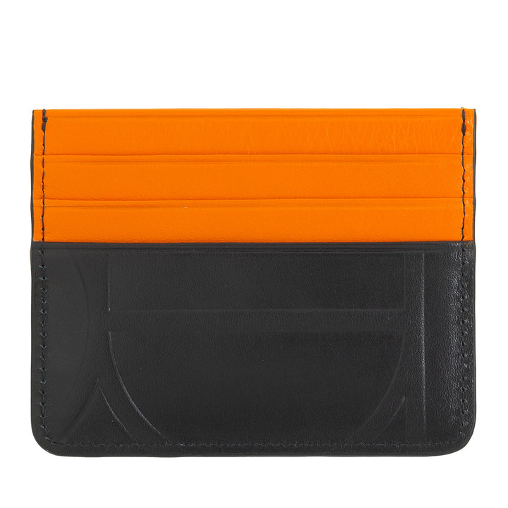DUDU Printed Leather Credit Card Holder, Compact and Pocket-sized Slim Card Holder - Lightweight, Elegant and Functional, Perfect for Pocket or Bag