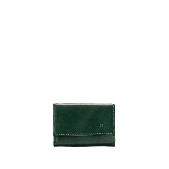 Nuvola Pelle Kleine Herrenbrieftasche aus weichem Leder mit Münzfach und Geldscheinhalter