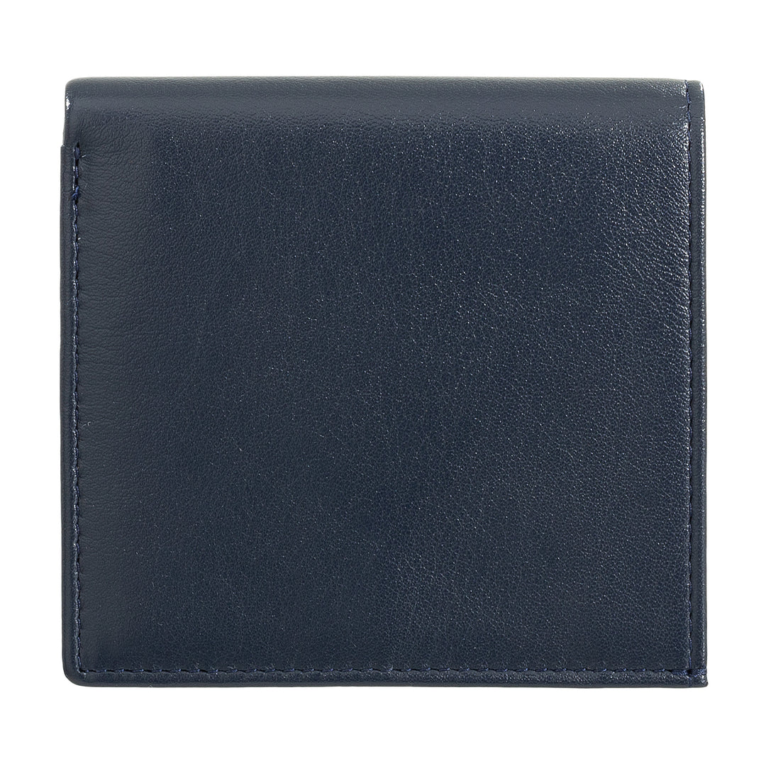 DUDU Multicolor Leather RFID Wallet Card and Coin Holder