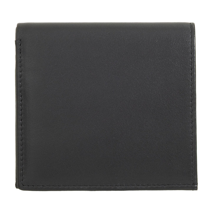 Nuvola Pelle Kleine Herrenbrieftasche aus Nappaleder mit Münzfach und Kartenhalter