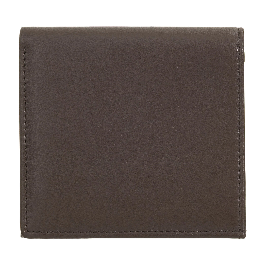 Nuvola Pelle Kleine Herrenbrieftasche aus Nappaleder mit Münzfach und Kartenhalter