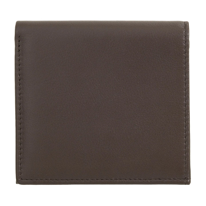 Nuvola Pelle Kleine Herrenbrieftasche aus Nappaleder mit Münzfach und Kartenhalter