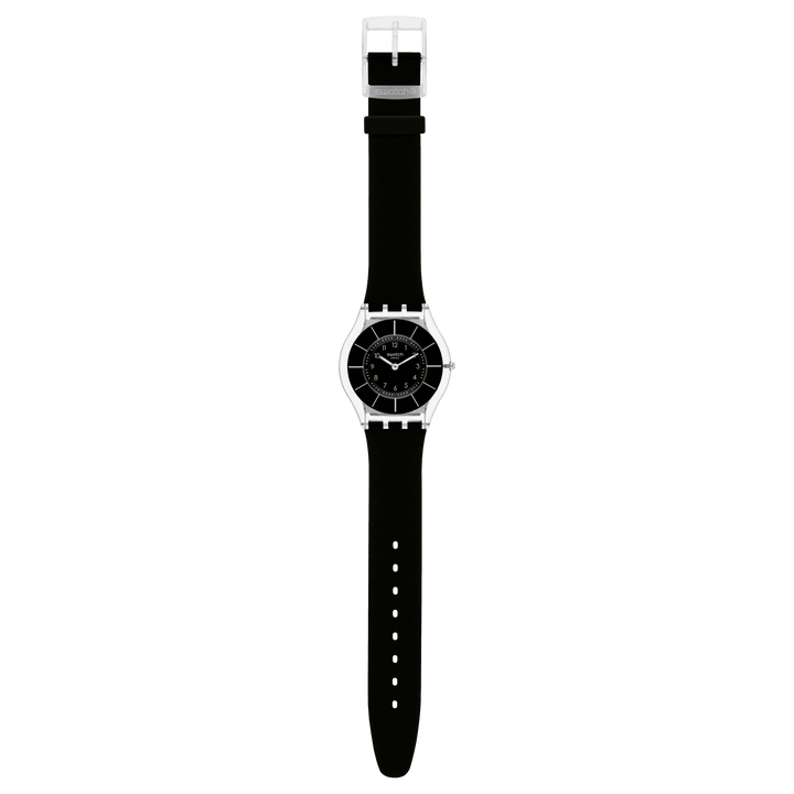 Swatch orologio BLACK CLASSINESS Originals Skin 34mm SS08K103 - Capodagli 1937