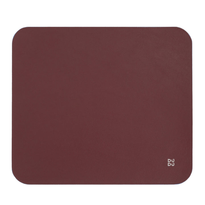DUDU Soft Leather Mouse Mat, Thin, Design, 25x22 cm, Non-Slip, Desk Mouse Pad, Colorful