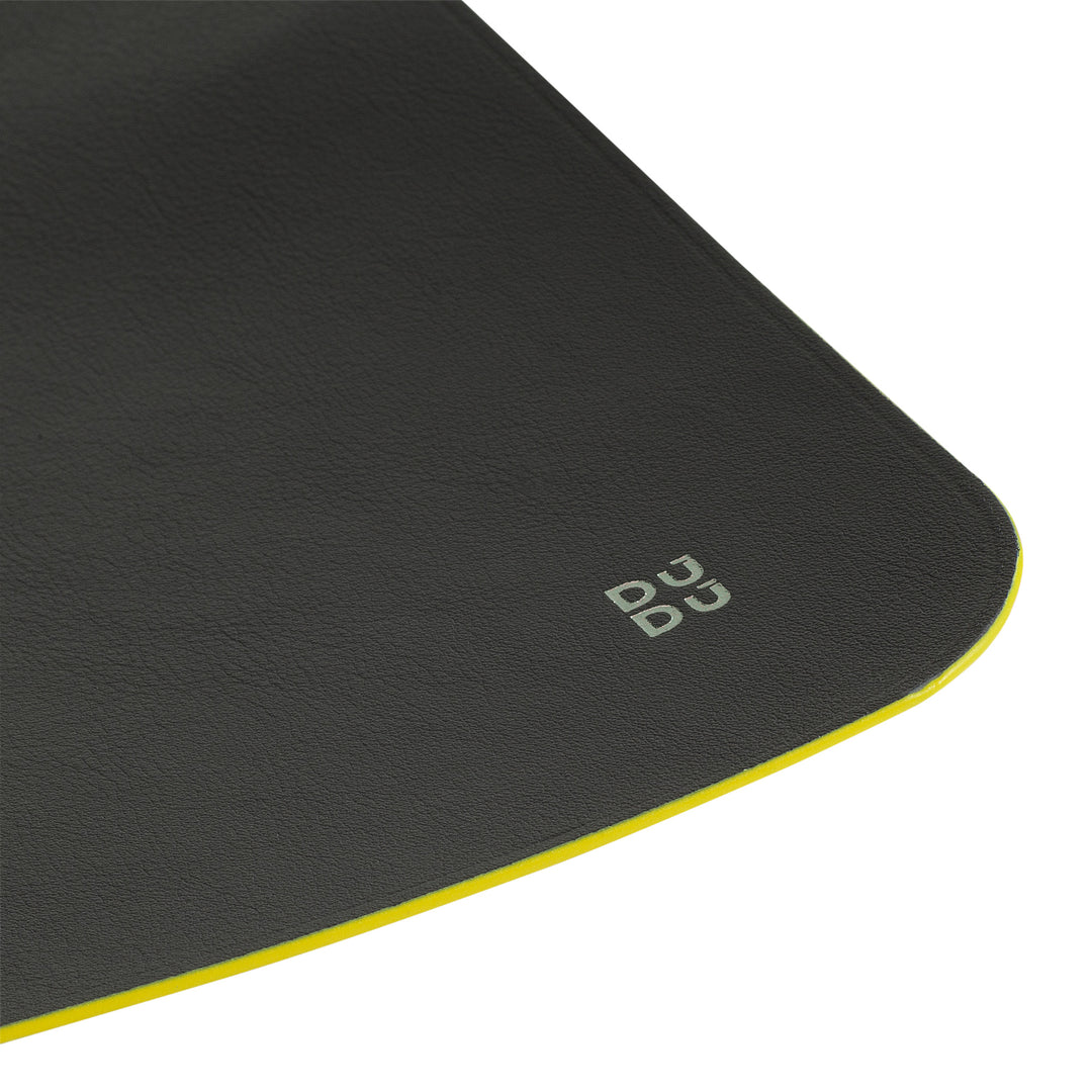 DUDU Soft Leather Mouse Mat, Thin, Design, 25x22 cm, Non-Slip, Desk Mouse Pad, Colorful