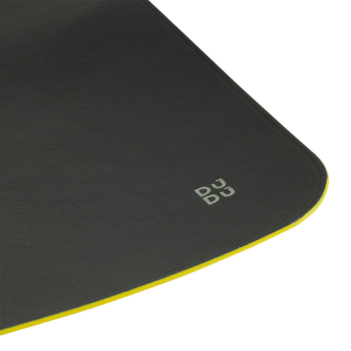 DUDU Soft Leather Mouse Mat, Thin, Design, 25x22 cm, Non-Slip, Desk Mouse Pad, Colorful