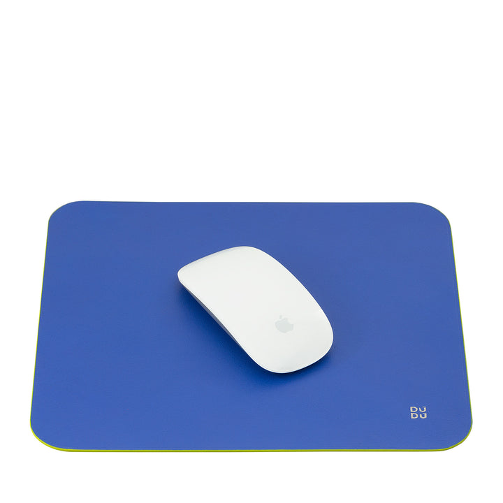DUDU Soft Leather Mouse Mat, Thin, Design, 25x22 cm, Non-Slip, Desk Mouse Pad, Colorful