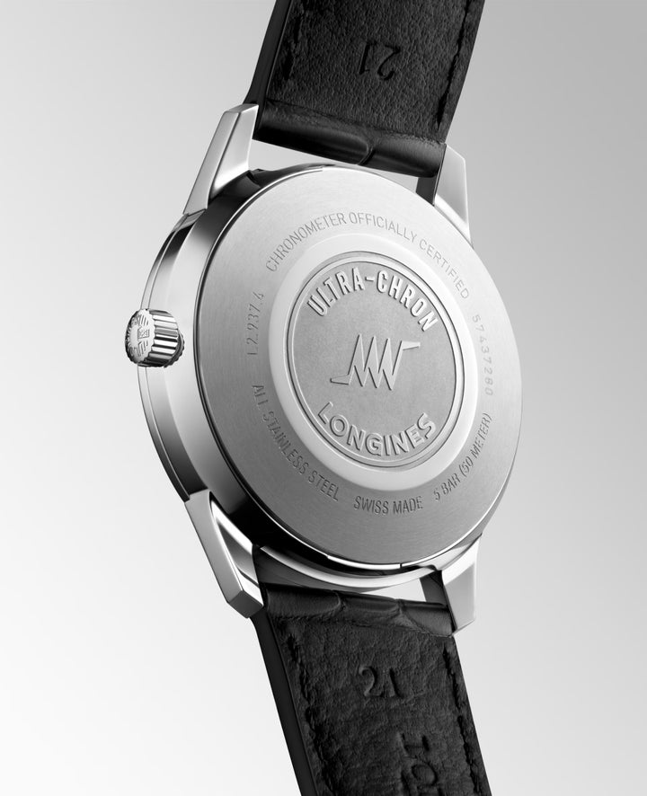 Longines watch Ultra-Chron Classic 37mm silver automatic steel L2.537.4.72.2