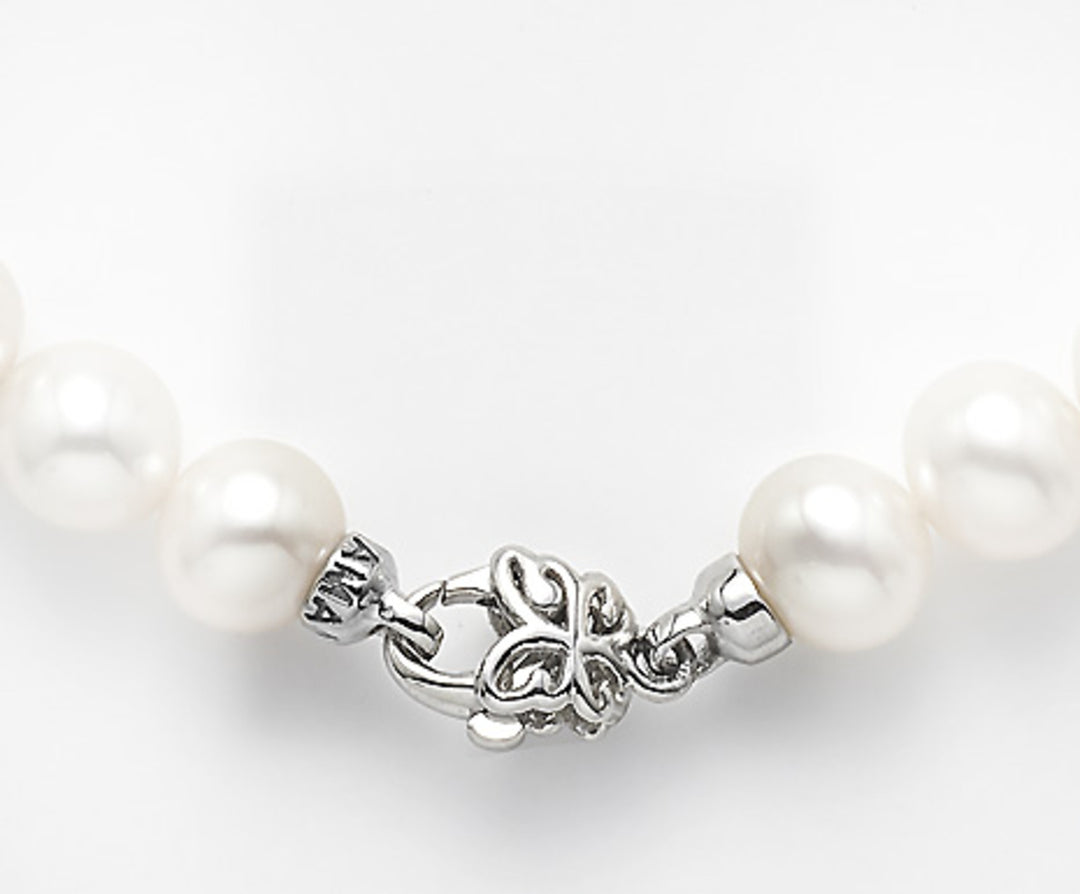 Nihama ch 18k large white butterfly NH0323O40000000