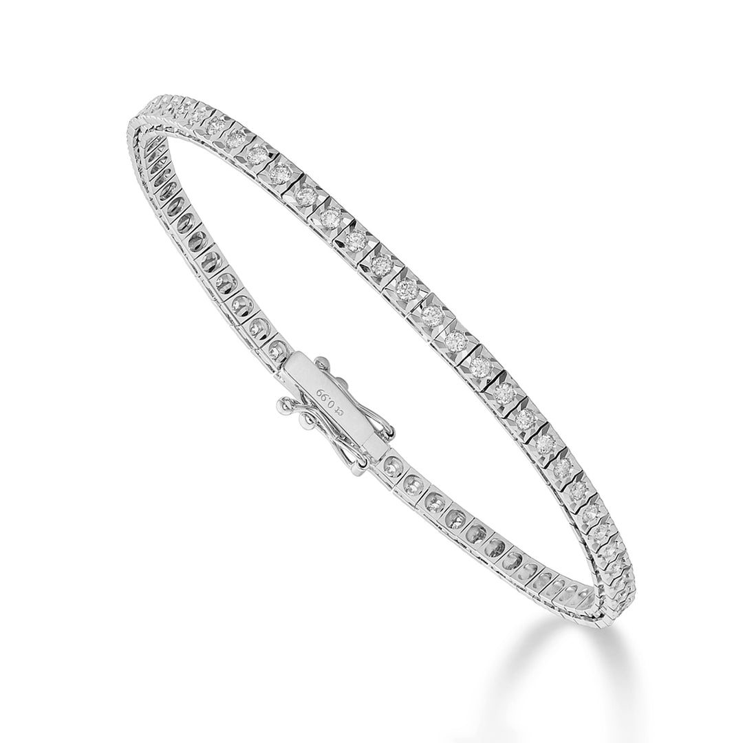 World Diamond Group ster tennisarmband 1,07 ct 17,5 cm BTQ040100WDI1-175-25198110077