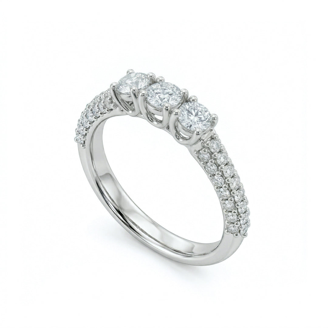 Golay Linear Trilogy Ring Anniversary Grace Cen.0,25 ABTRE856D075-26139110085