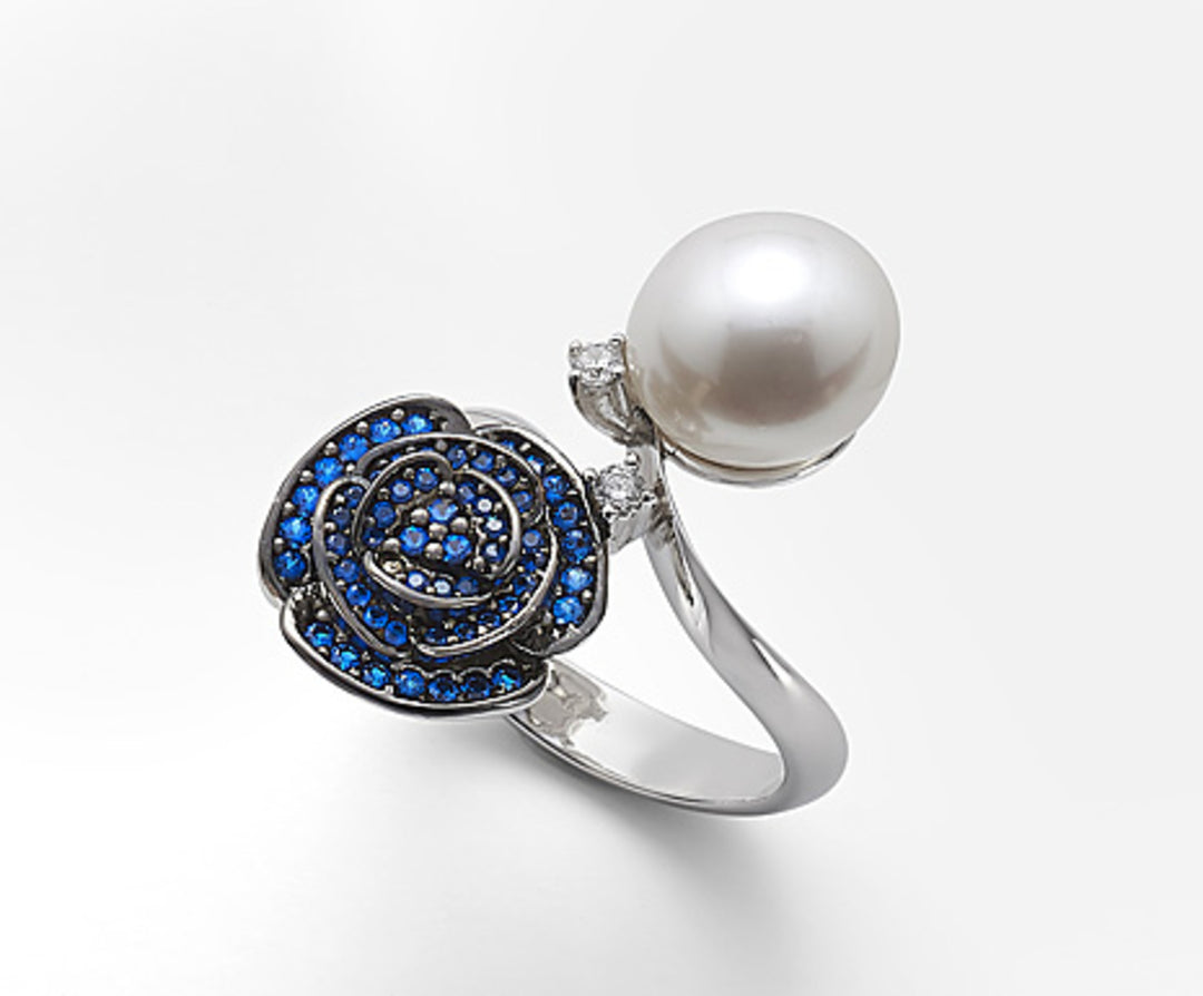 Nihama an ag925 fw bot 8,5/9 gem swarovski blue NA7169A7BLU0000