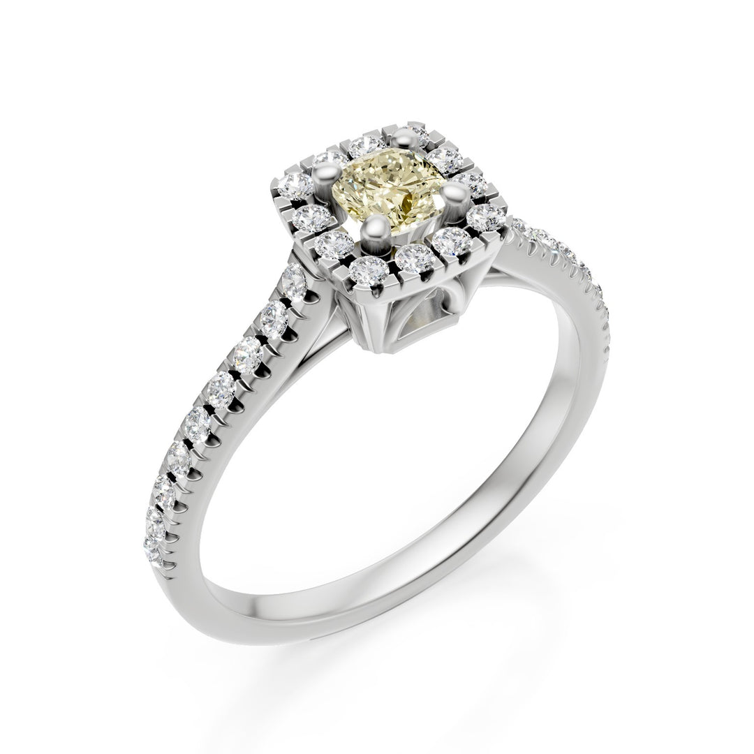 Golay kussenring fancy gele schachtcontour incl. ASLC632DFY-25048110072