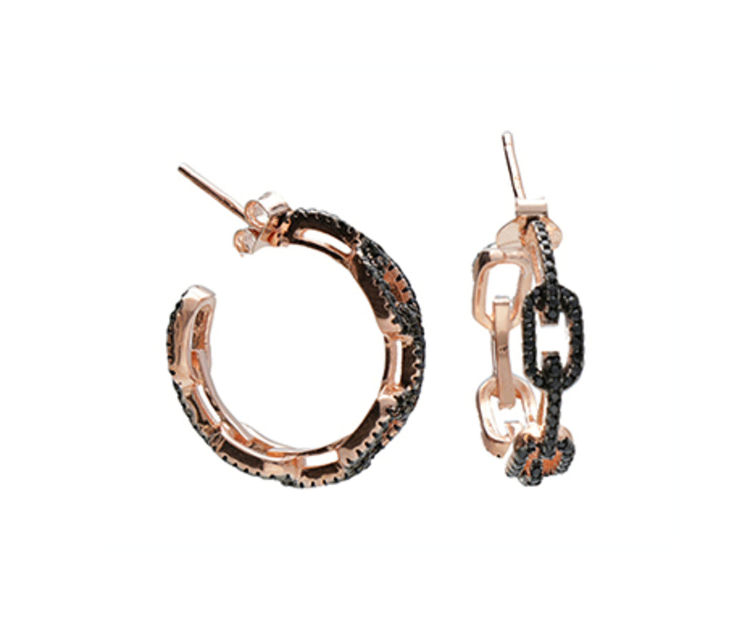 Nihama oder AG925 schwarzer Swarovski-Edelstein NO7617A3NERO000