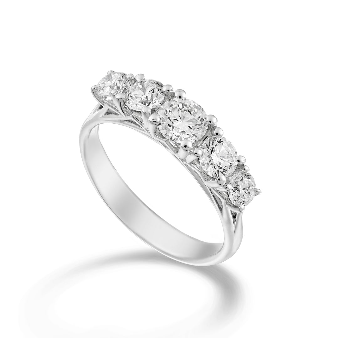 Golay ring riviera 5 scalaire cen 0,30ct AR5S400DI092-24143110180