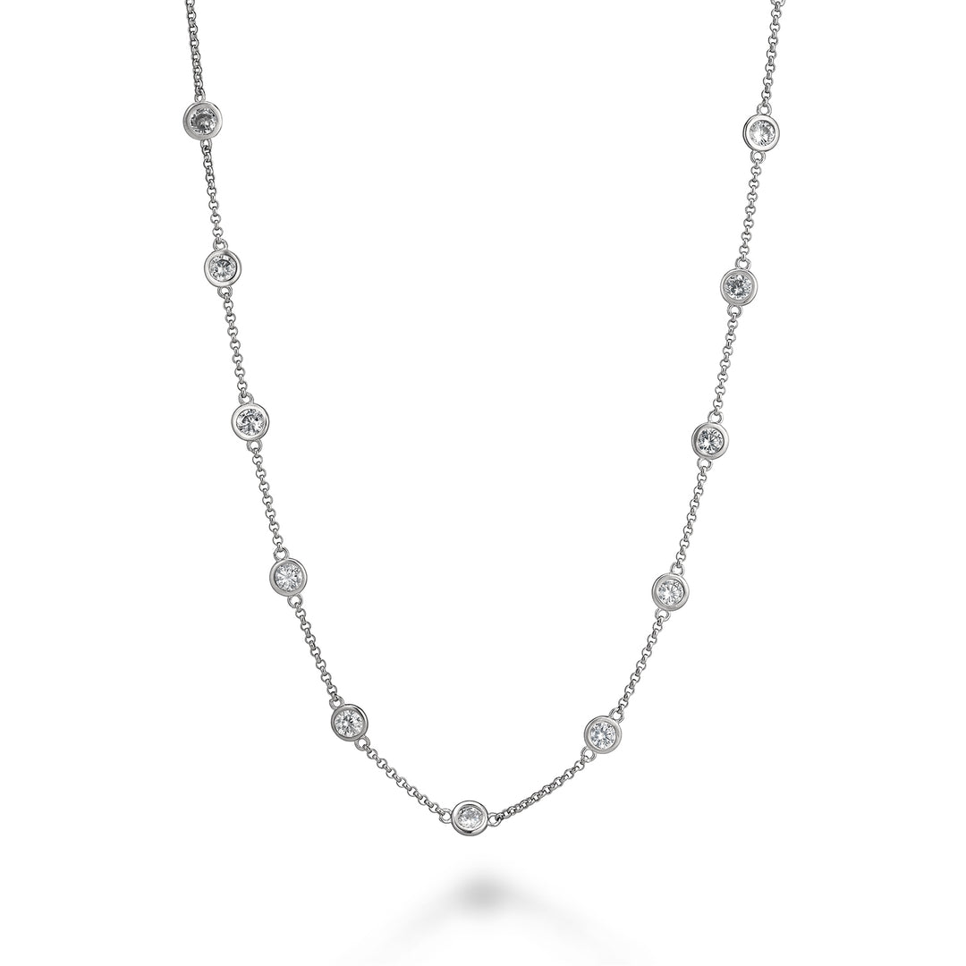 Mikiko cl ag925 edelsteen swarovski wit MD7582A4BIANCO0
