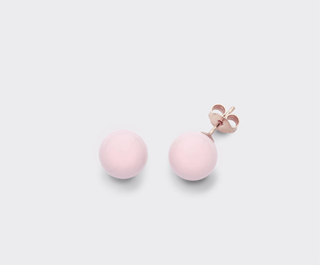 Mikiko oder Ag925 rosa Korallenagglomerat 10 mm MO7405A3CORALLO