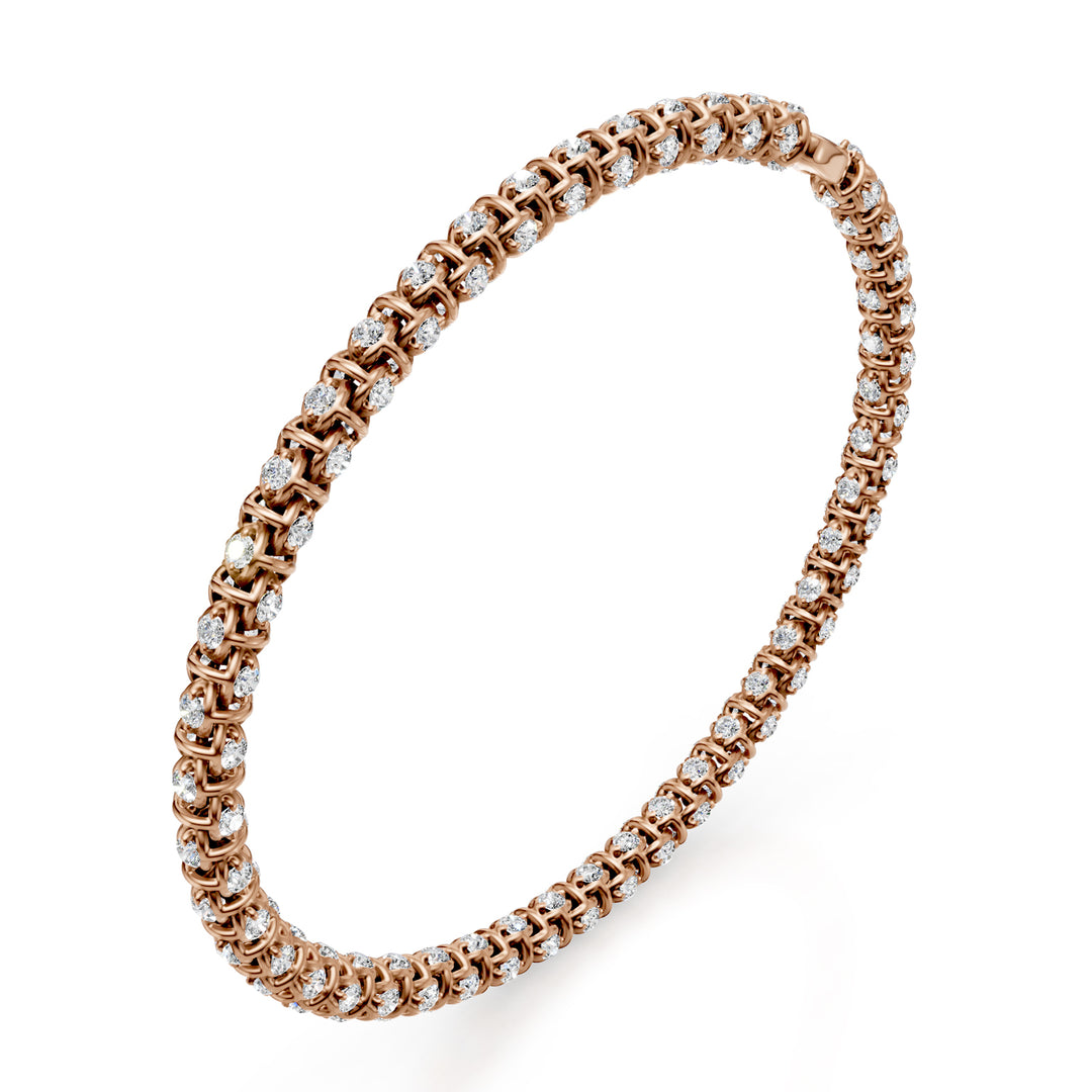 Golay Soft-Mesh-Armband mit Diamanten 0,014 ct rosa BD540D0017R-180-24324110037