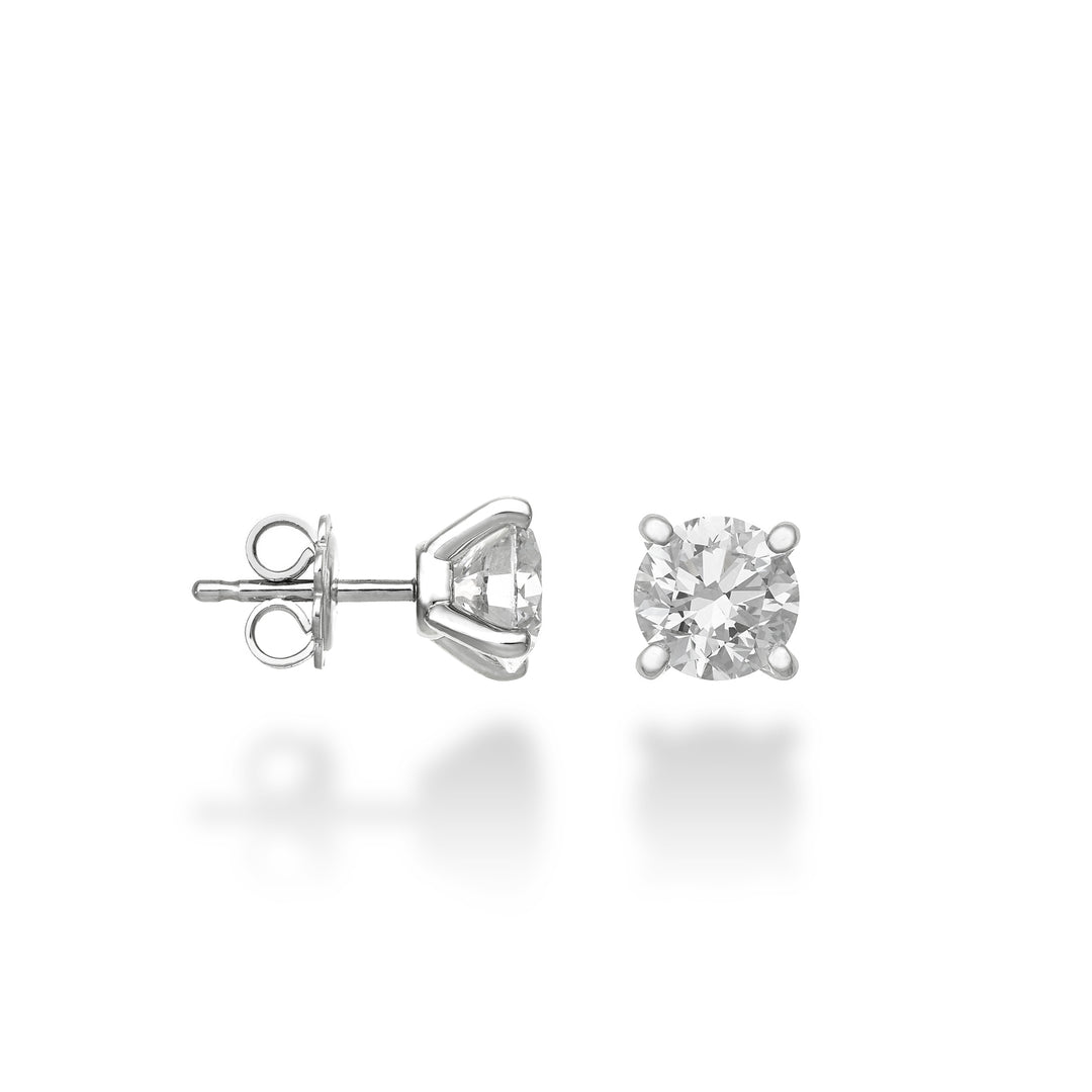 World Diamond Group Grace Light Point-oorbellen, in platina ODA100PT-25167110073