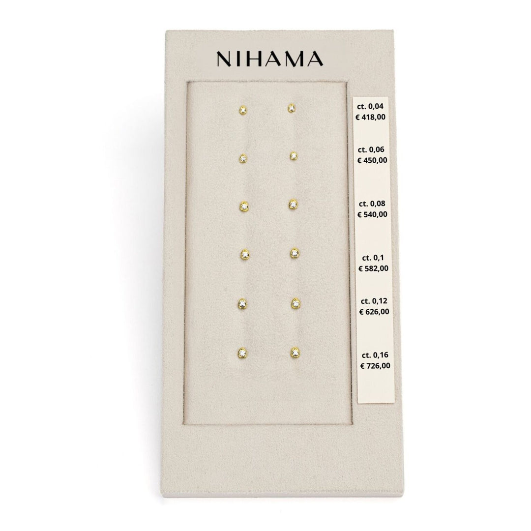 Nihama goudpakket o5105 druppel 18kt geelgoud 0,04-0,06-0,08-0,10-0,12-0,16 N.LIGHTBOX.62-G