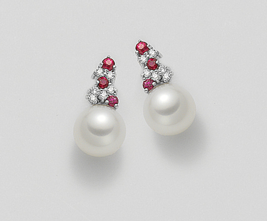 Nihama oder 18 Karat FW 8,5/9 ct.0,10 Rubine ct.0,14 NO1178O4FABI085