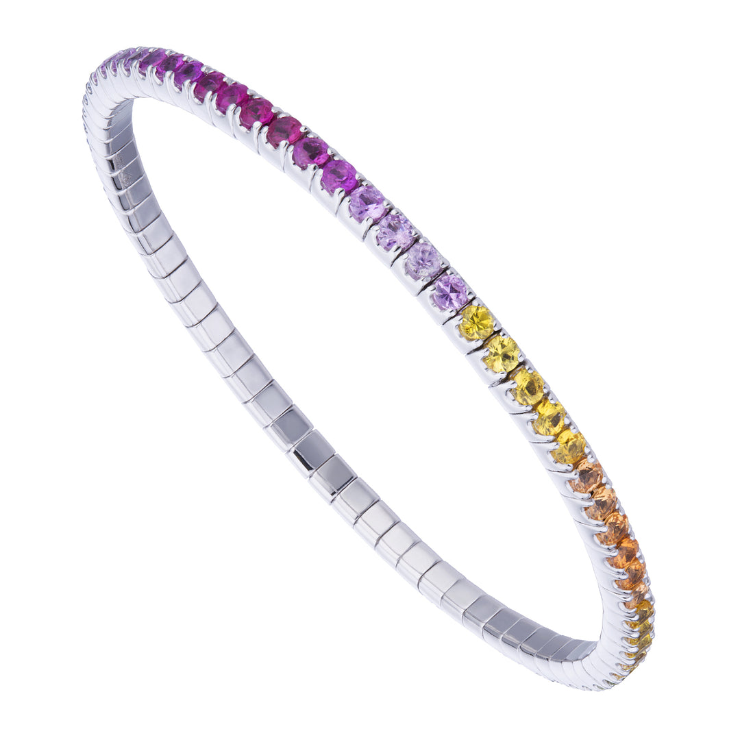Golay elastic tennis bracelet 67 cast zaff multicolor BTE005SMC5
