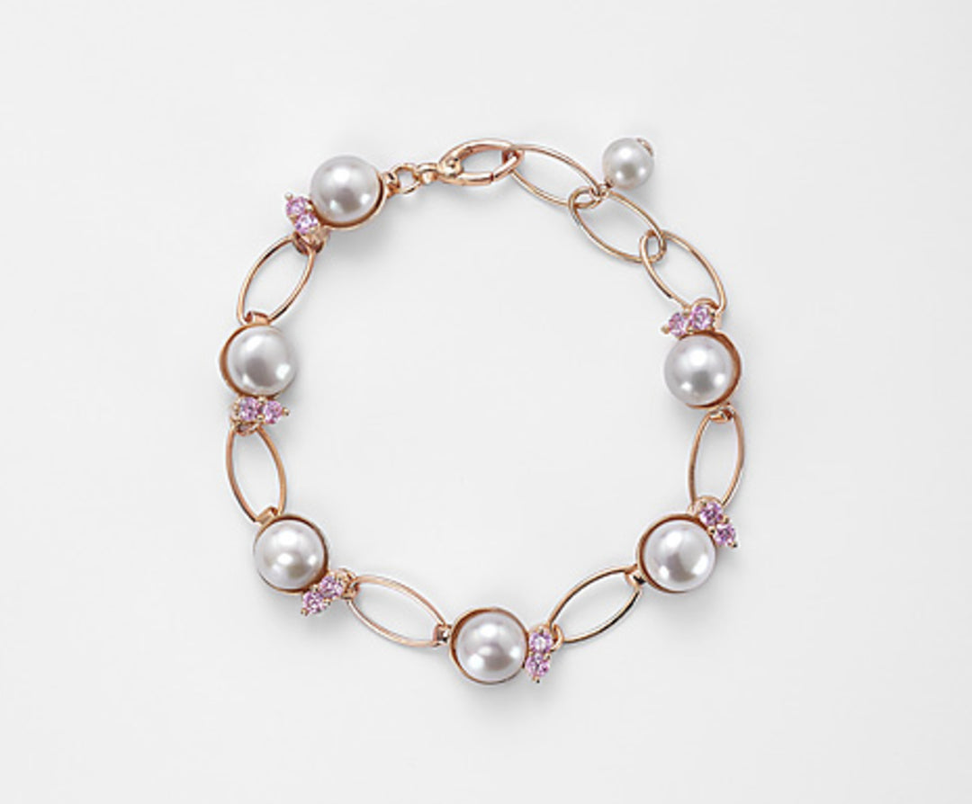 Nihama br ag925 fw bot 8,5/9 Zirkone violettrosa NB7346A3ROSA000