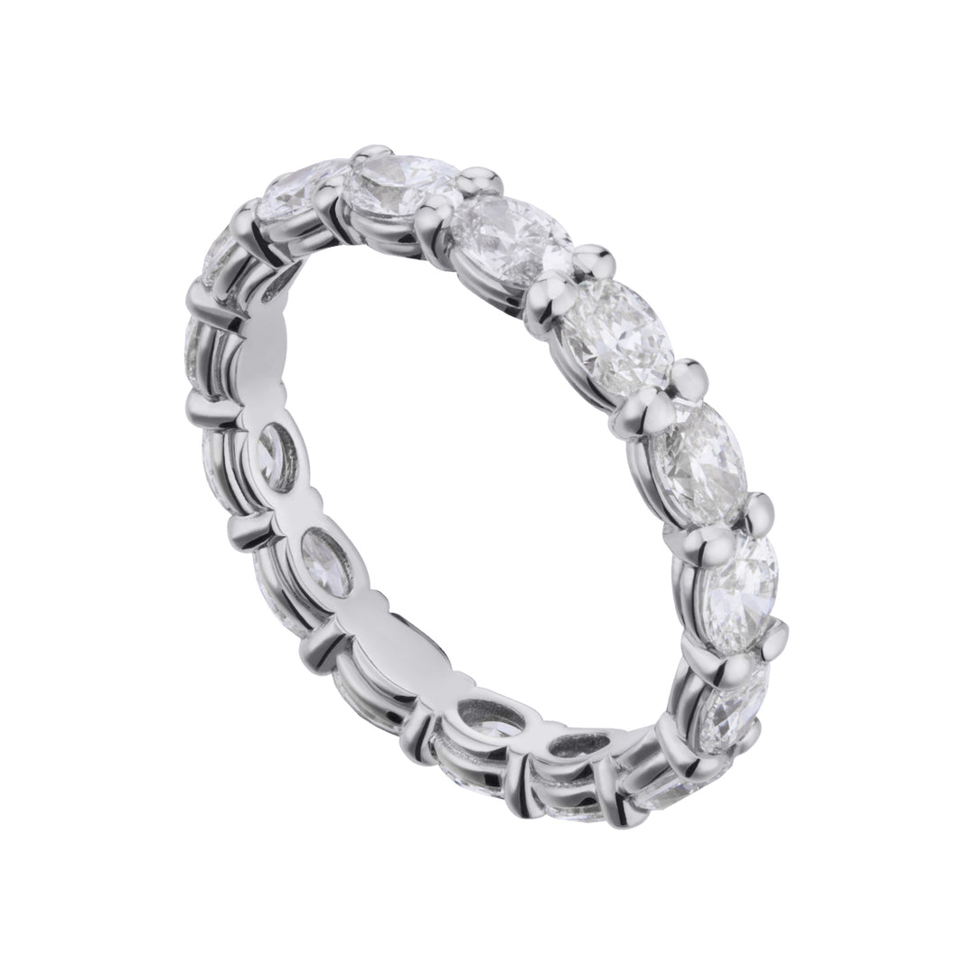 Golay eternity with oval diamonds stones weighing 0.25 ct AET004DI25-22206110024