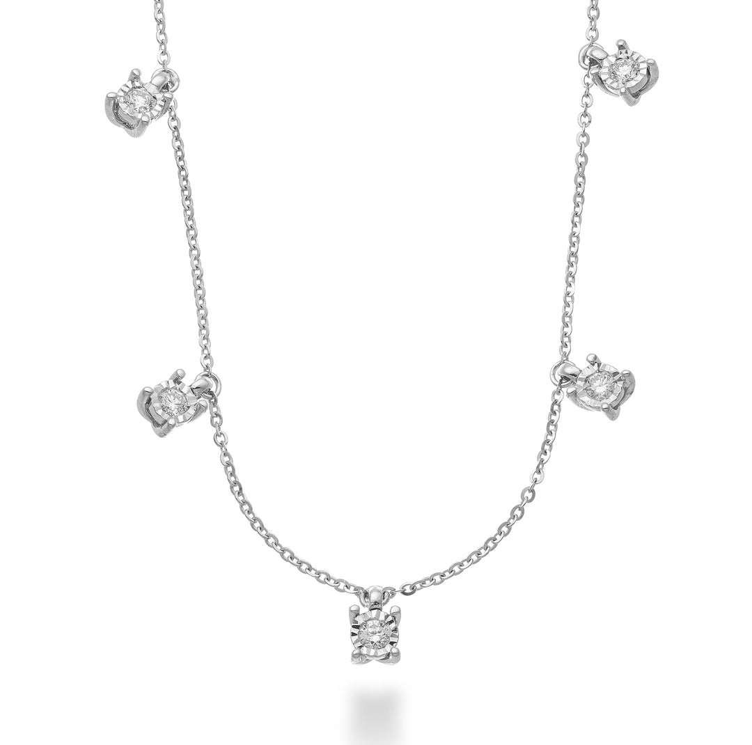 Mikiko cl 18k ct.0,26 5 settings MD5160O4BR026