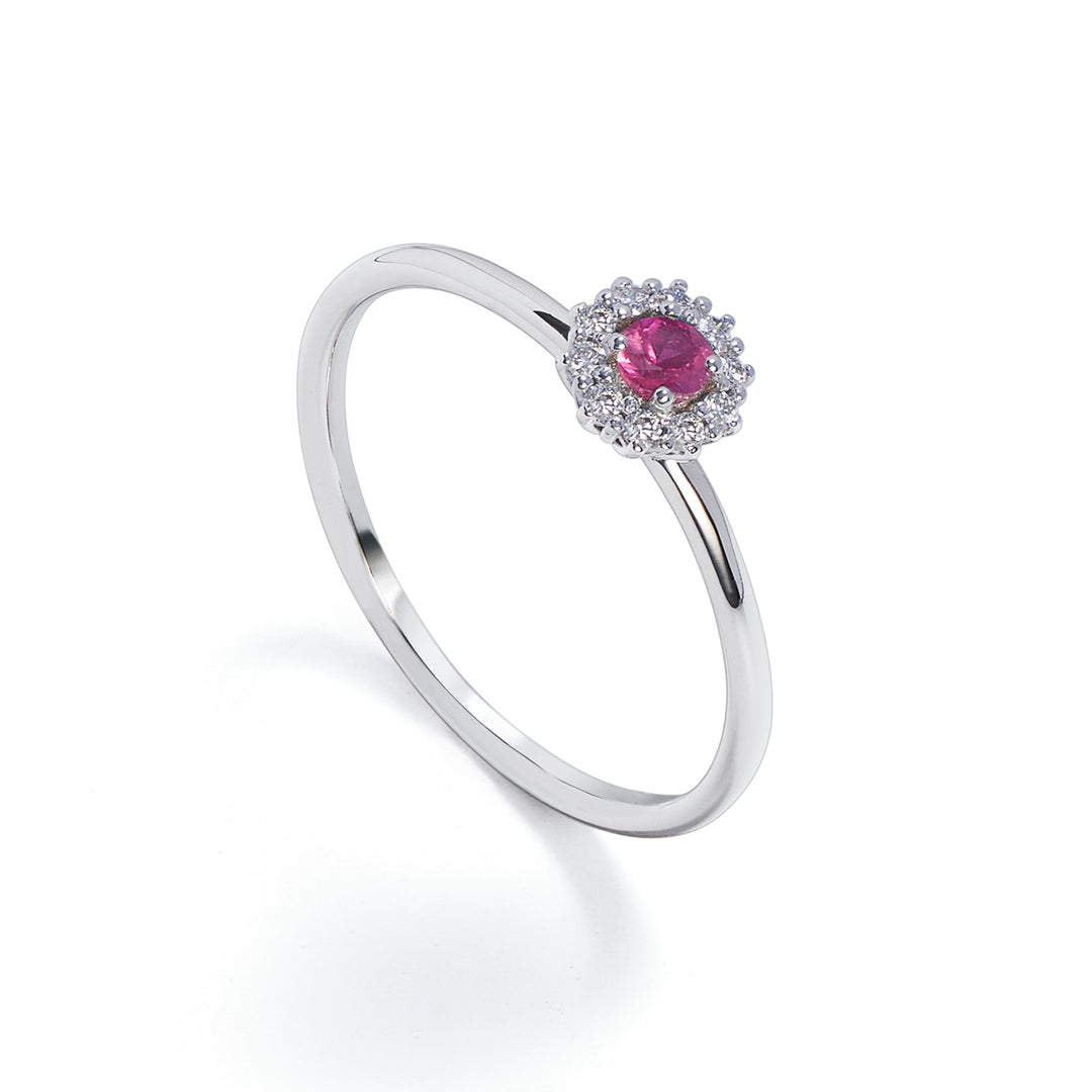 Nihama ein 18k Rubin n. 0,12 ct Durchm. 0,07 ct Größe 2 NA5140O4RBN012