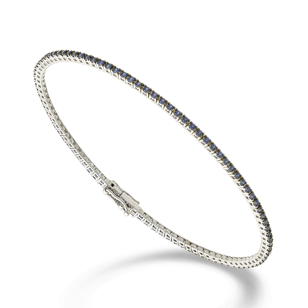 Golay br tennis 18k sapphires ct.1,20 cm.17,2 - 94 settings GBTF0011ZBRO4