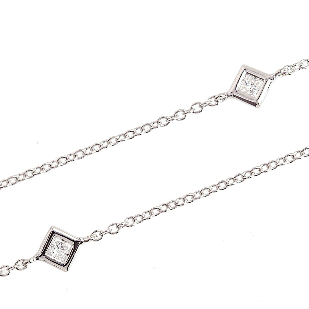 Golay medium prinses choker 13 studs 100 cm GNETIPRM-13134110003