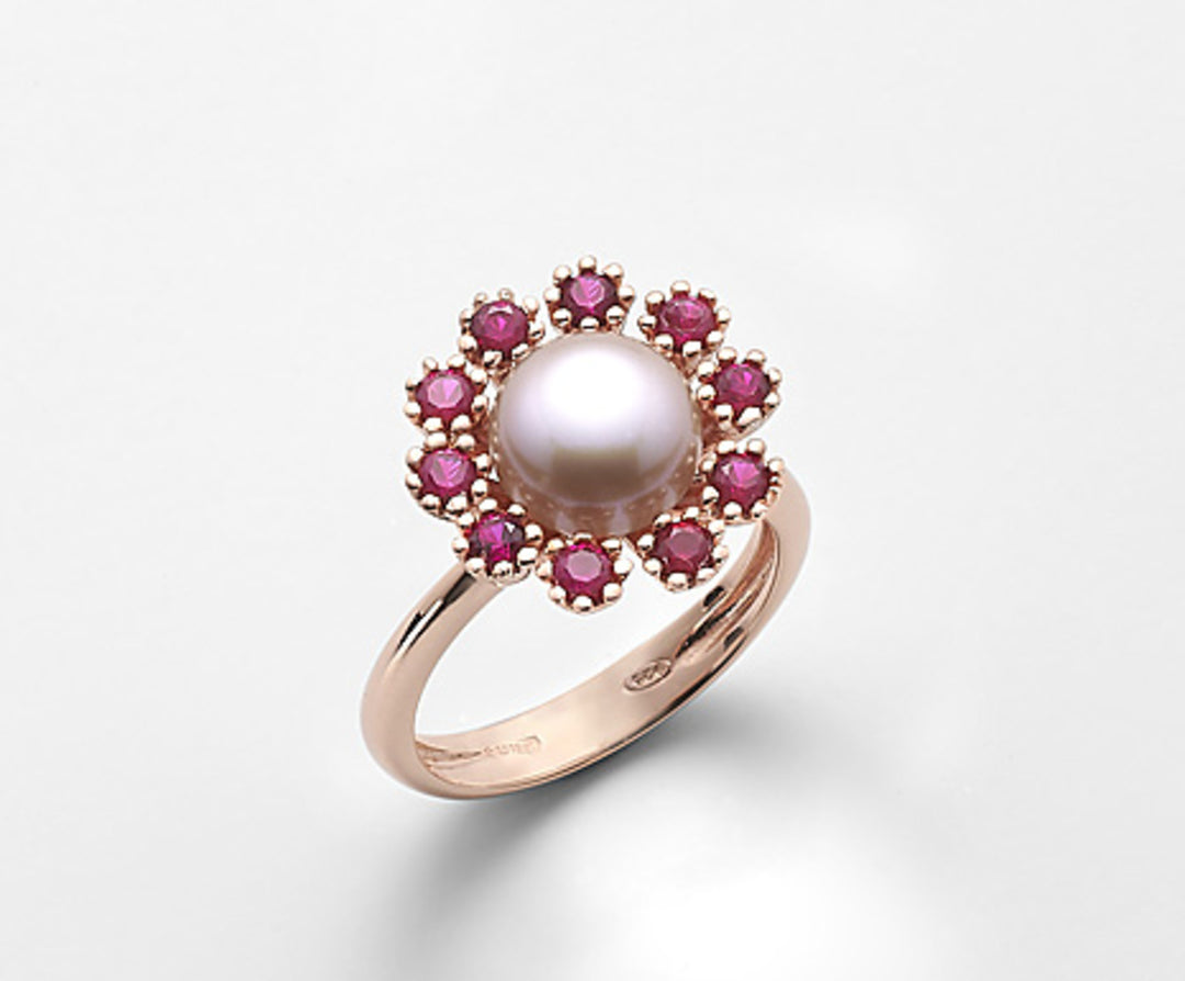 Nihama an ag925 fw bot mu 8,5/9 gem swarovski garnet NA7168A3RED00