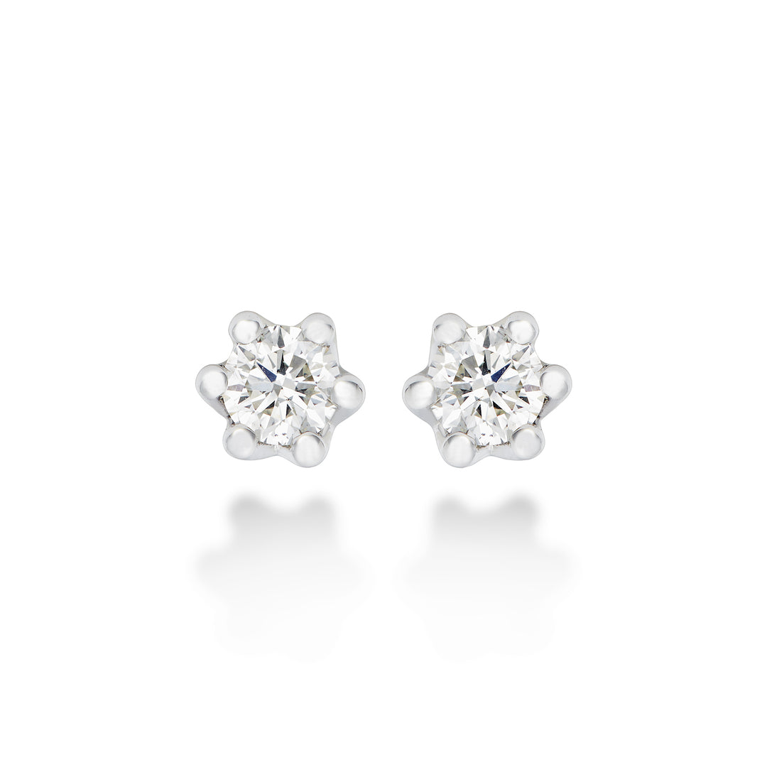 Golay 6 prong light point earring OPL046DI-22355110002