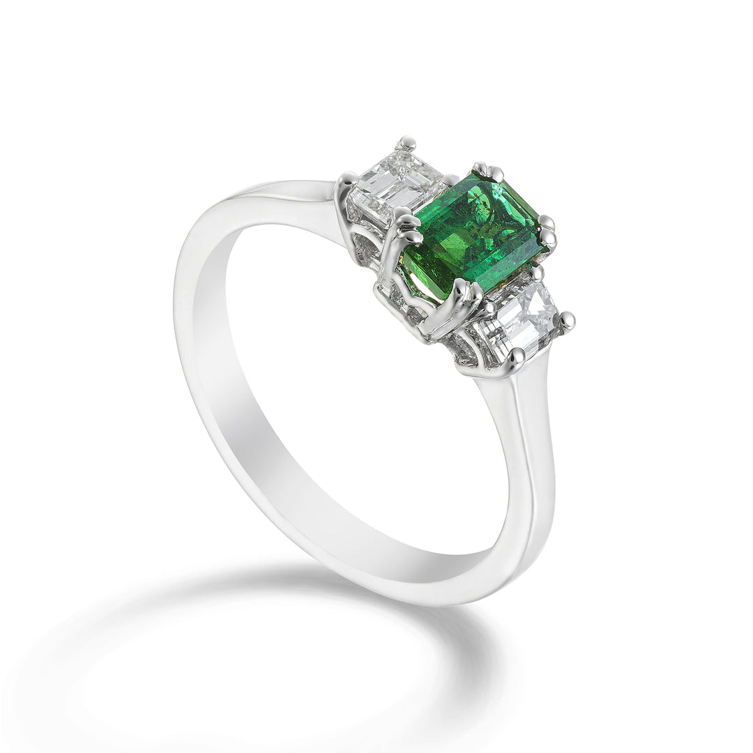Golay-trilogie cent. smaragd achthoekig 4x6 en diam.lat. ATRSEM002DS46-23255110132