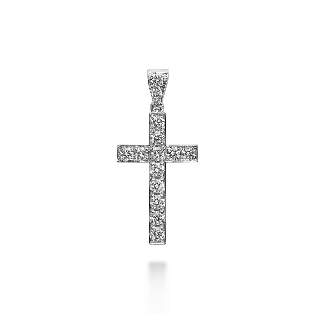 Golay pe 18k ct.0,49 Kreuzgröße 4 cm.2,2 GP5003O4BR049-4