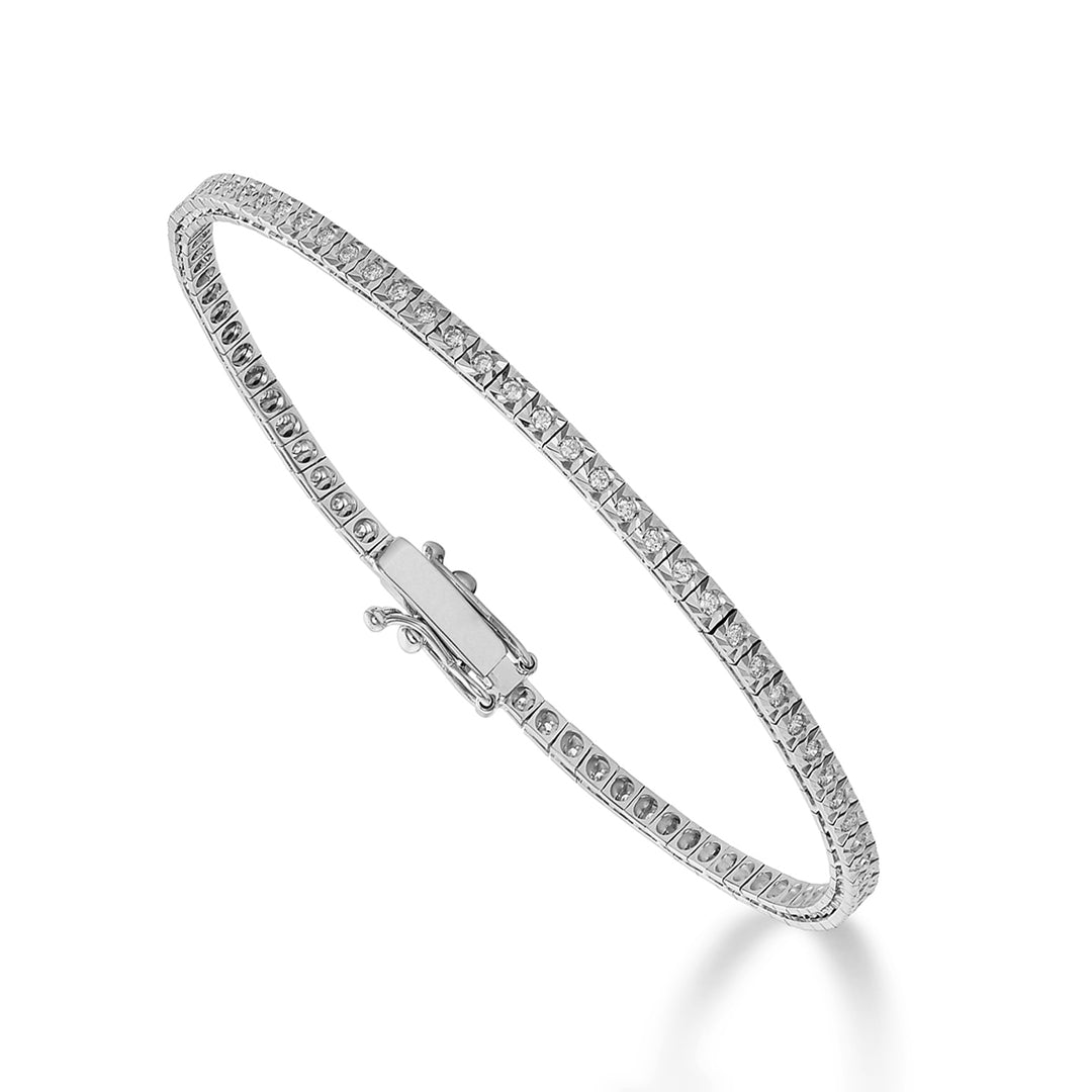 World Diamond Group ster tennisarmband 0,39ct 17,5cm BTQ040030WDI1-175-25311110149