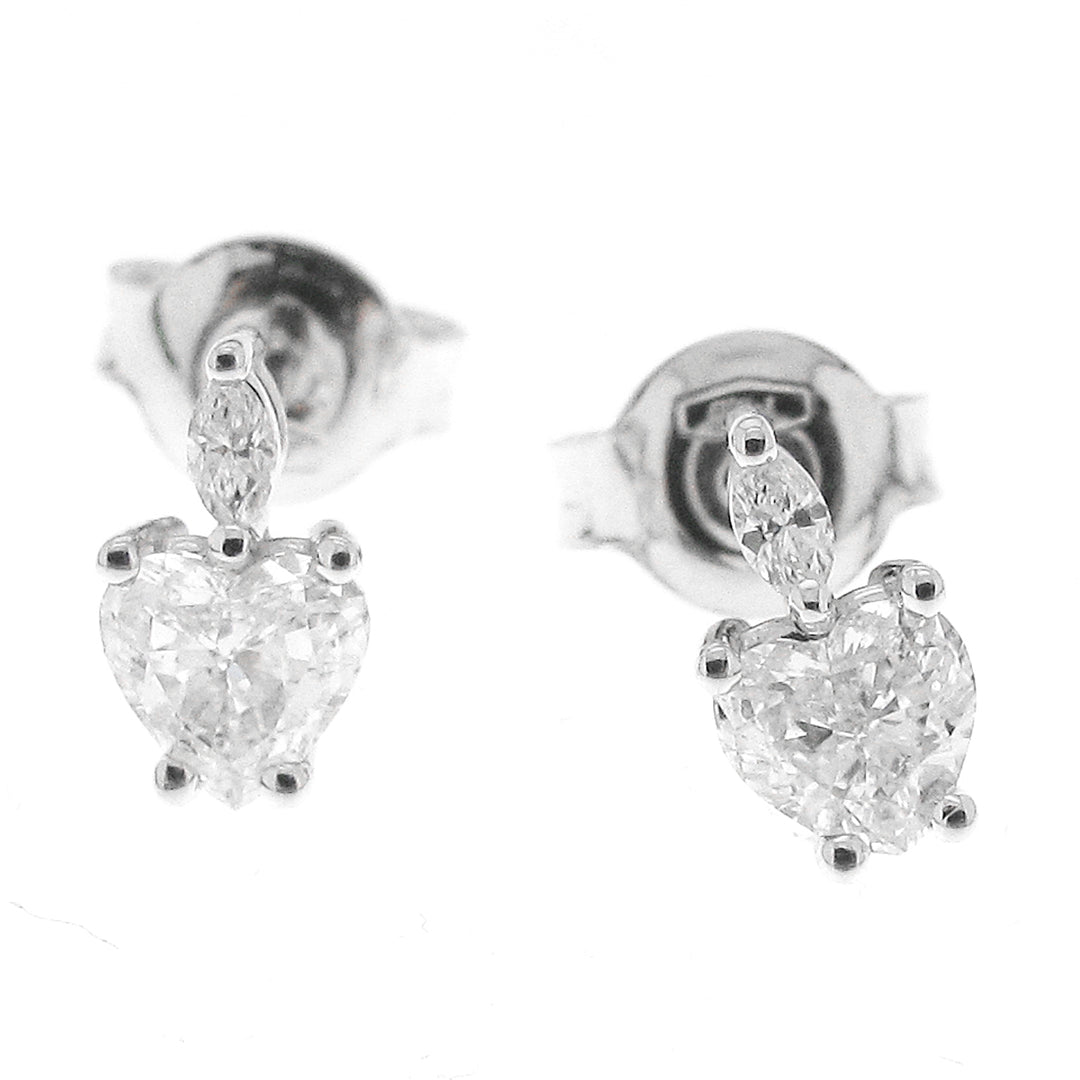 Golay heart earrings 2 x 0.25 ct OGIC003-25-12027110070