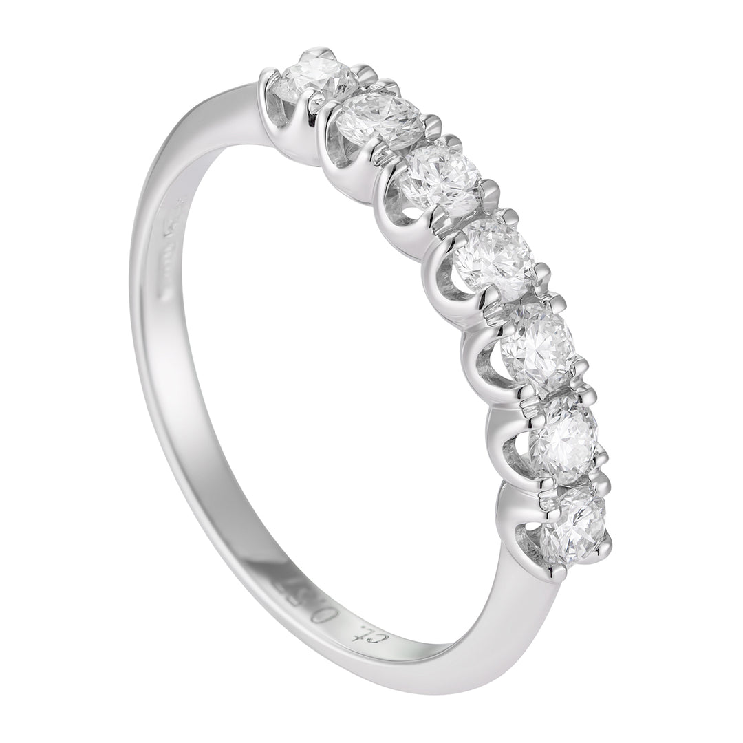 Golay lineaire riviera ring 7 stenen totaal 0,56 ct AFP1713055-22059110018