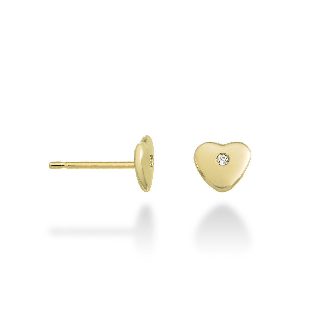 Mikiko oder 18 Karat Herz 0,02 ct Gelbgold MO5107O1BR002