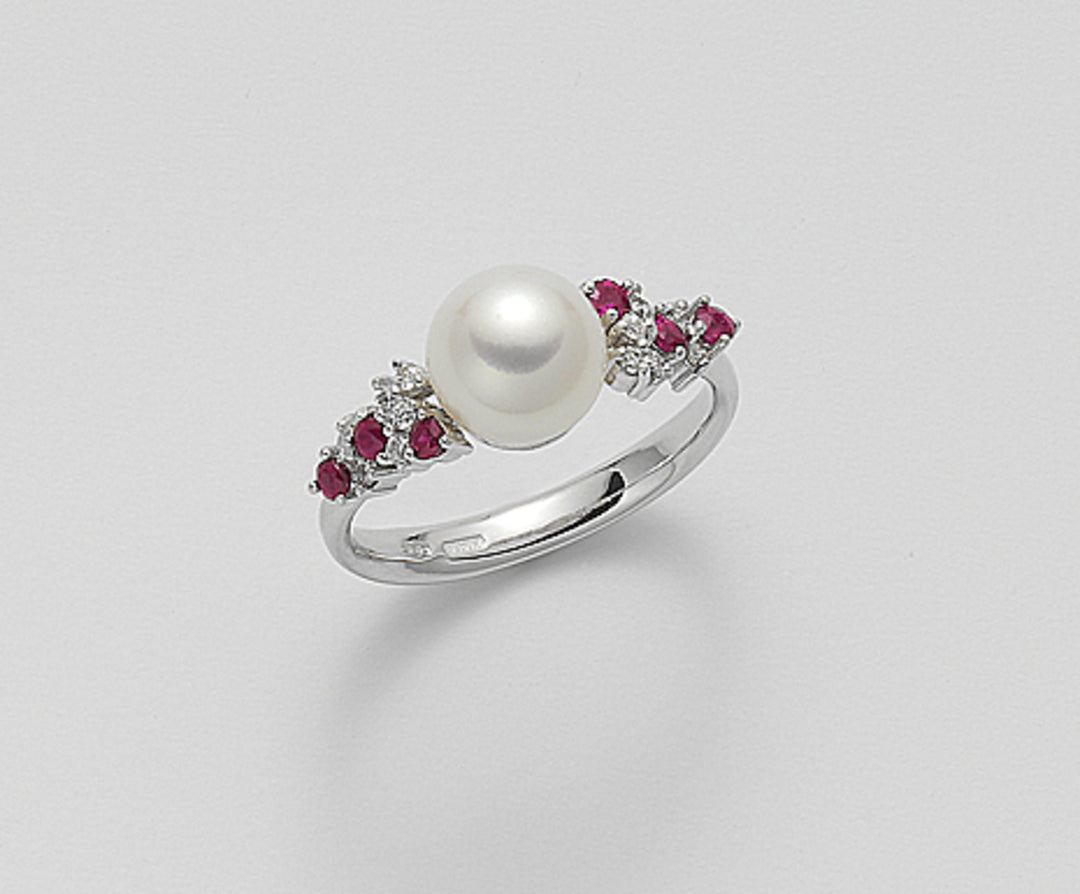 Mikiko an 18k fw 8/8.5 ct.0.12 rubies 0.28 ct MA0639O4FABI080
