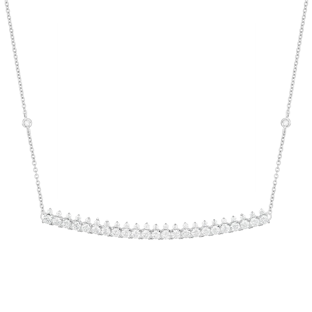 Golay witte diamanten staafhanger PDG002DI-18082110054