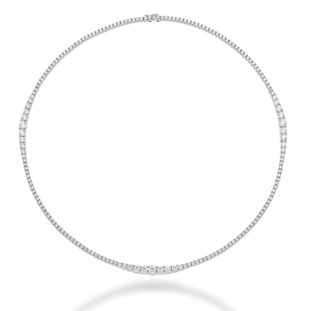 Golay Skalar-Tennishalsband mit drei Wellen 0,40 ct GTFS006DIA-25364110001