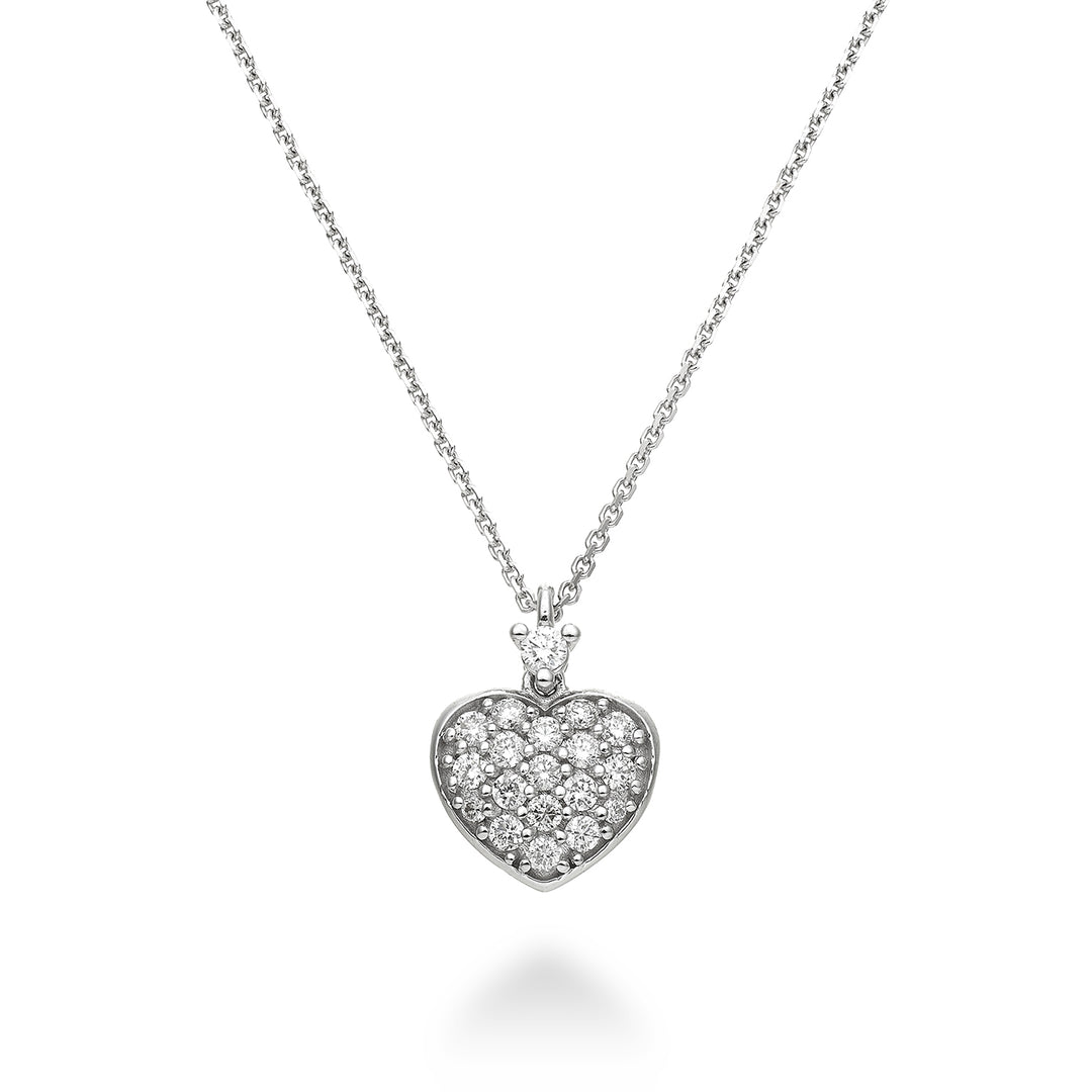 Golay cl 18k 0.22 ct domed heart size 2 white gold cat. white GD5093O4BR022-2
